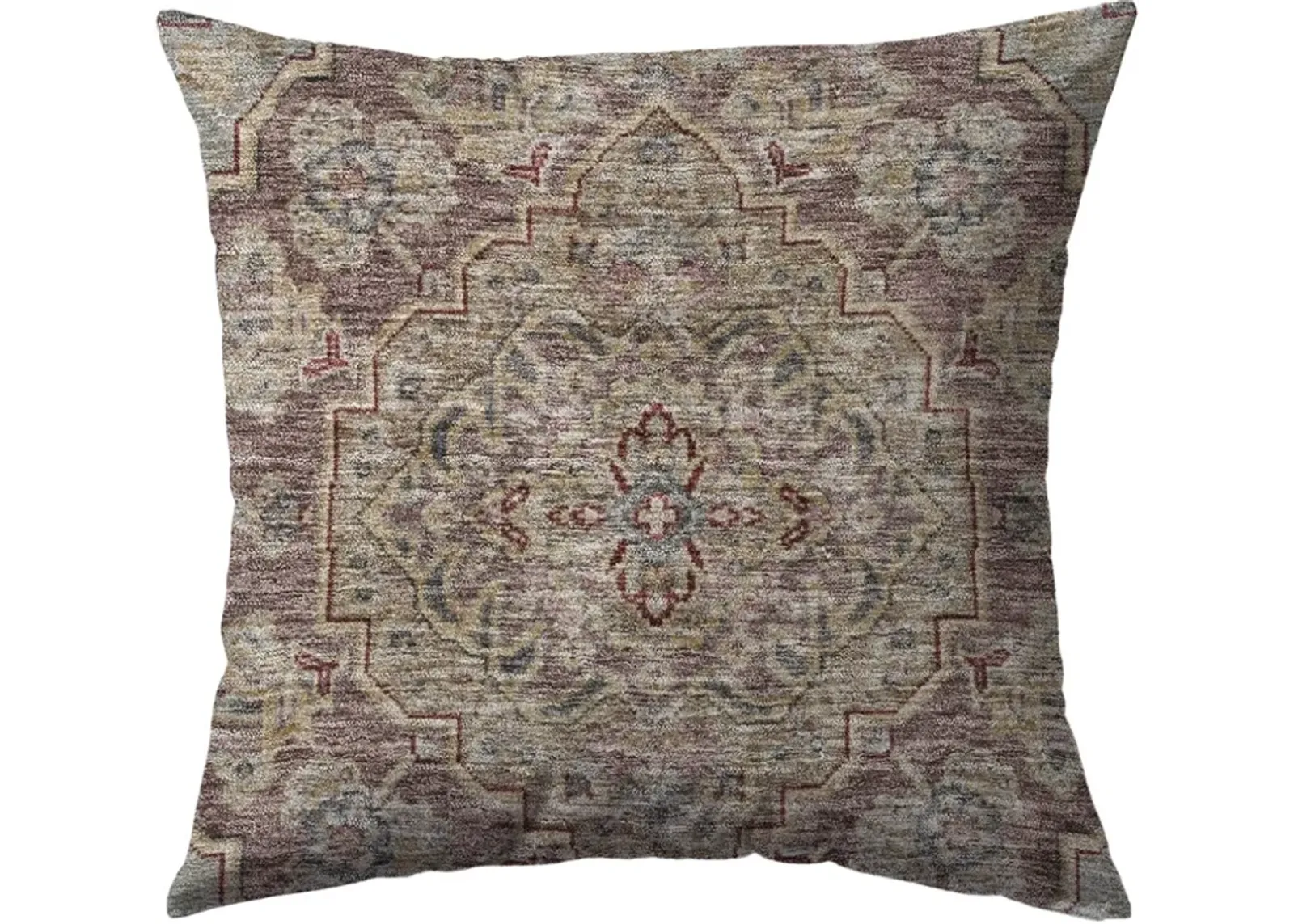 Dalyn Rug Company Hatay Garnet 18"x18" Throw Pillow