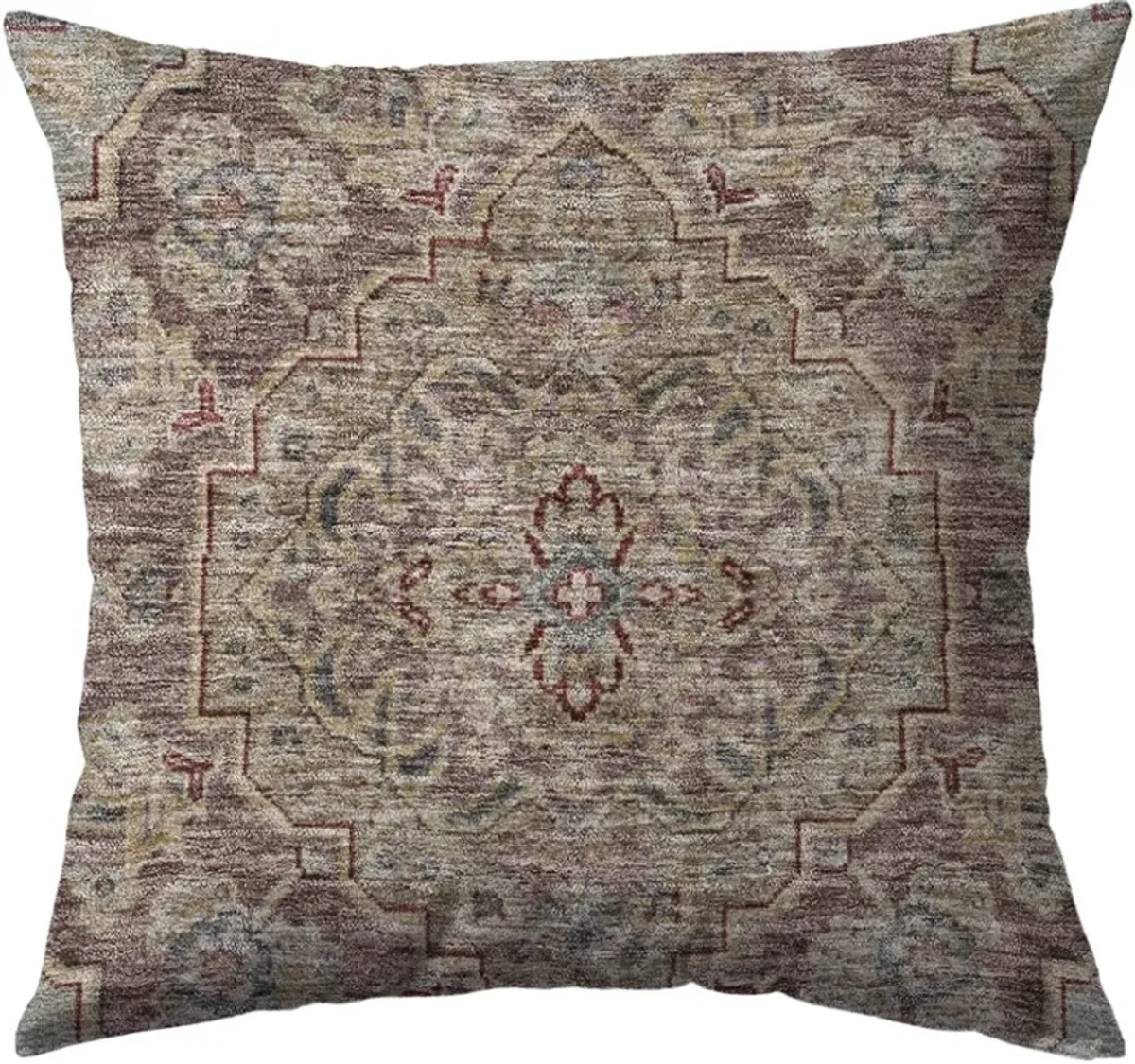 Dalyn Rug Company Hatay Garnet 18"x18" Throw Pillow