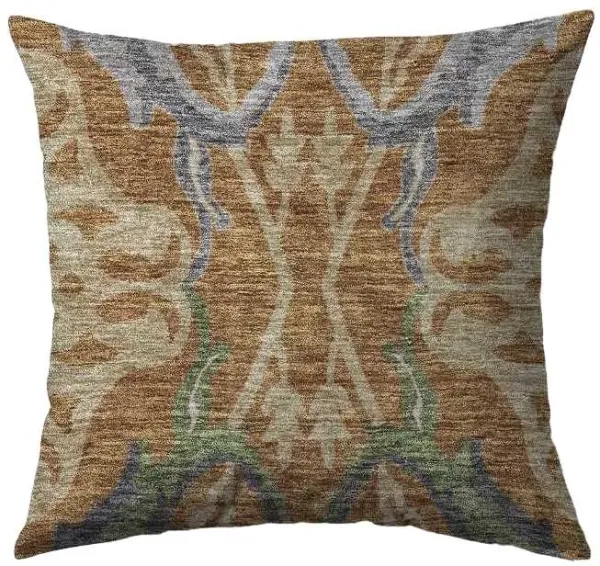 Dalyn Rug Company Hatay Copper 18"x18" Throw Pillow