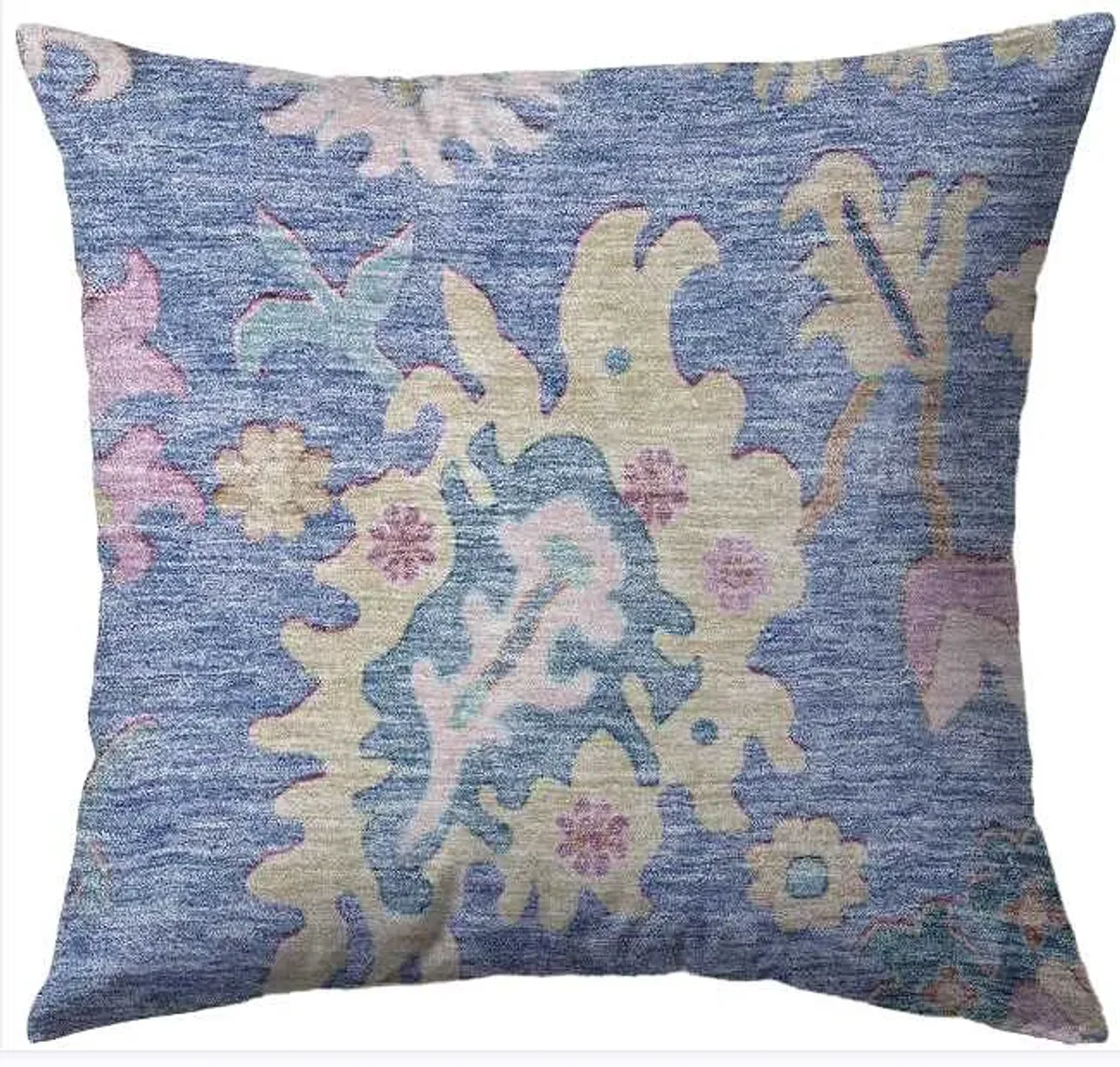 Dalyn Rug Company Hatay Blue 22"x22" Throw Pillow