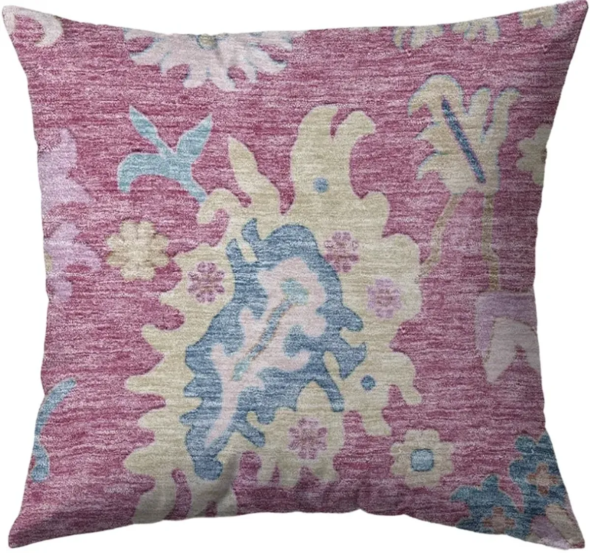 Dalyn Rug Company Hatay Pink 22"x22" Throw Pillow