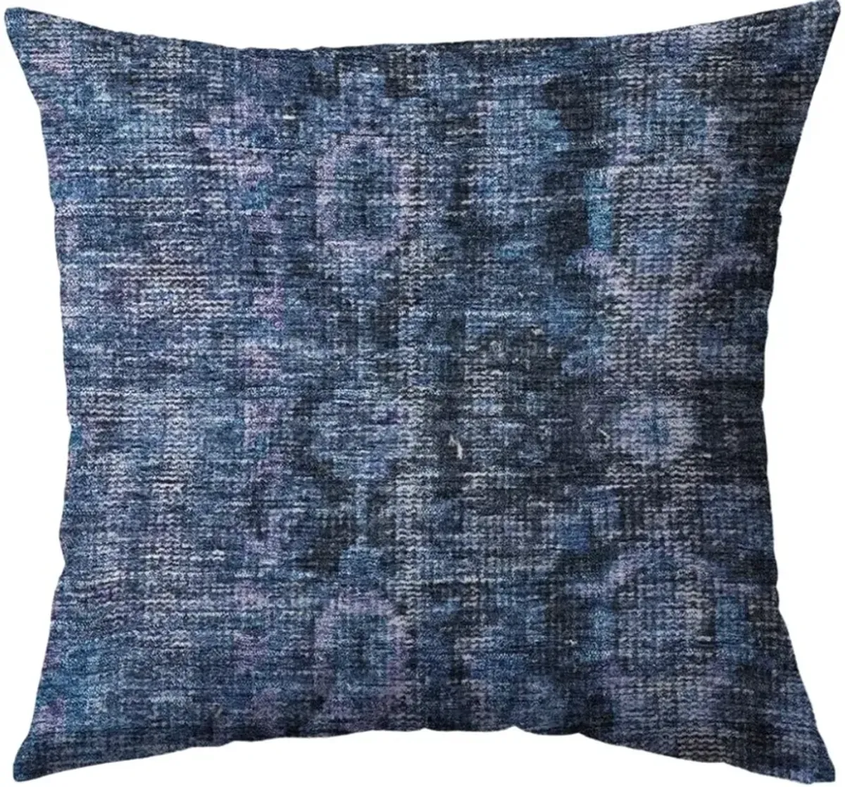 Dalyn Rug Company Karaj Blue 22"x22" Style 2 Throw Pillow