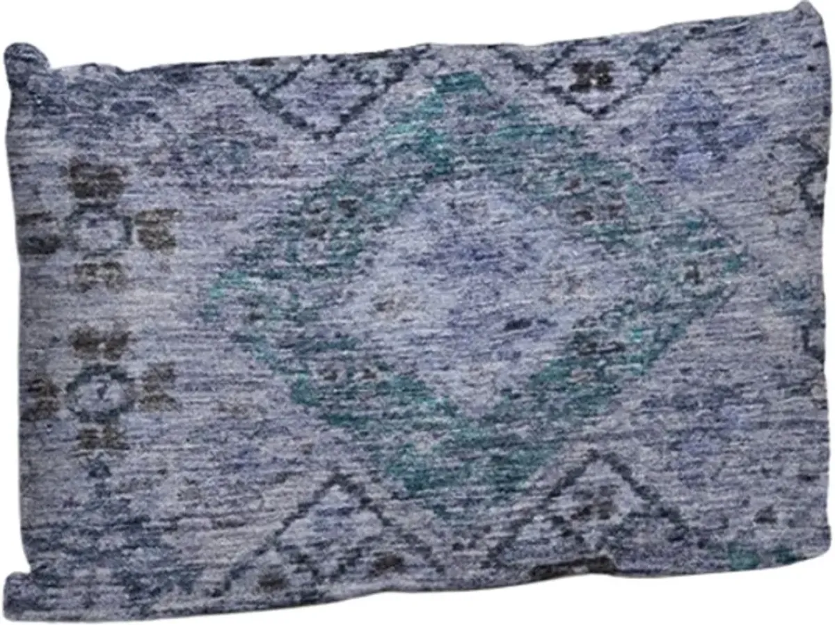 Dalyn Rug Company Karaj Blue 14"x20" Style 3 Throw Pillow