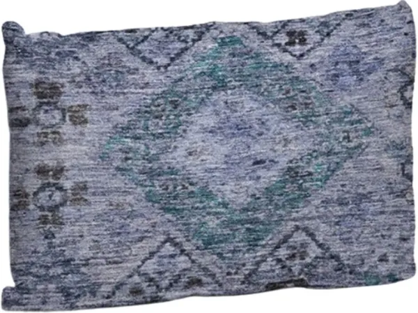 Dalyn Rug Company Karaj Blue 14"x20" Style 3 Throw Pillow
