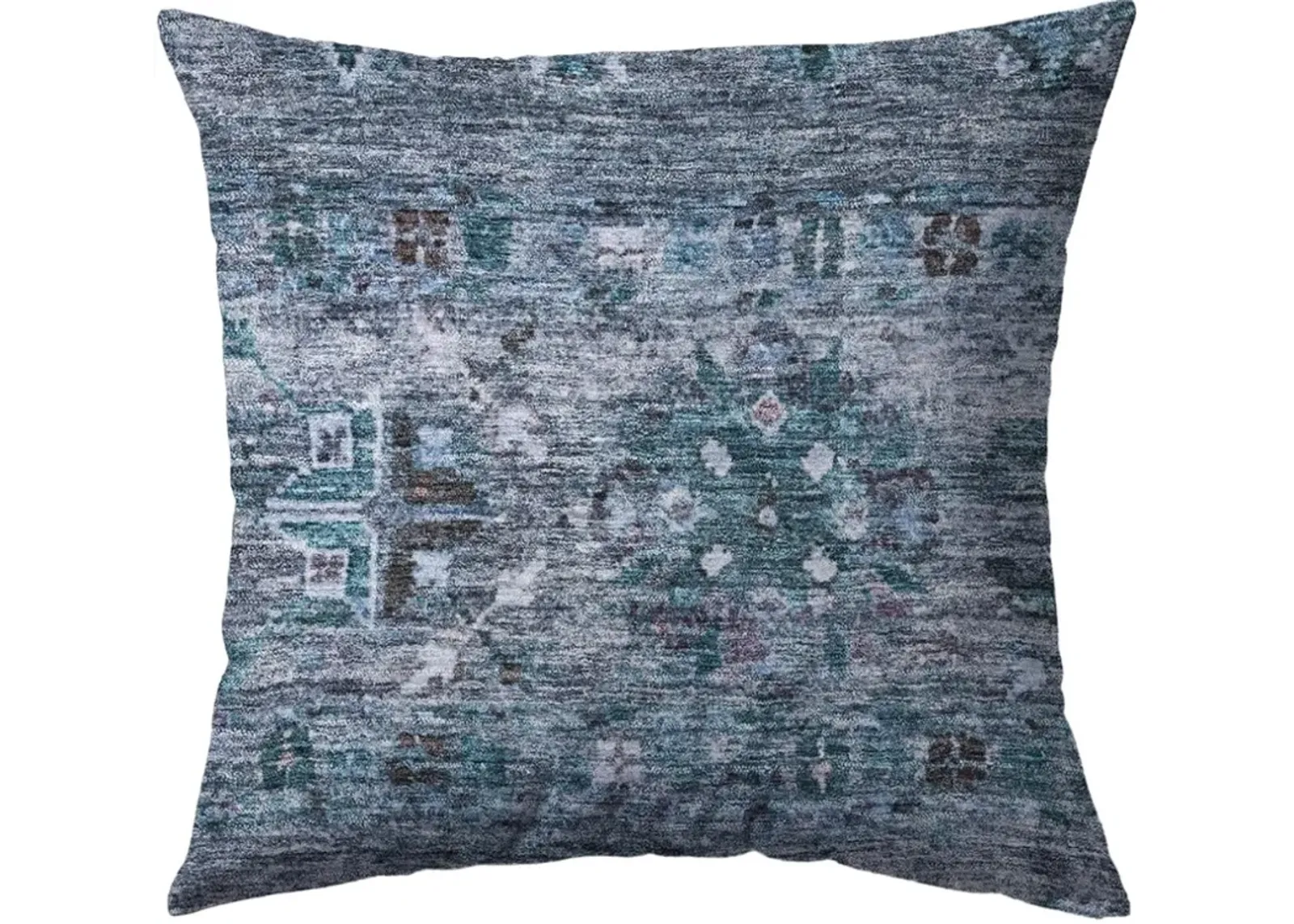 Dalyn Rug Company Karaj Blue 18"x18" Style 4 Throw Pillow