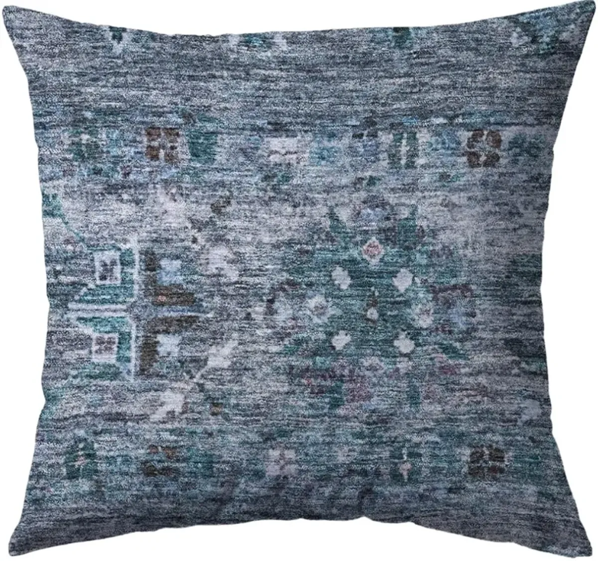 Dalyn Rug Company Karaj Blue 18"x18" Style 4 Throw Pillow