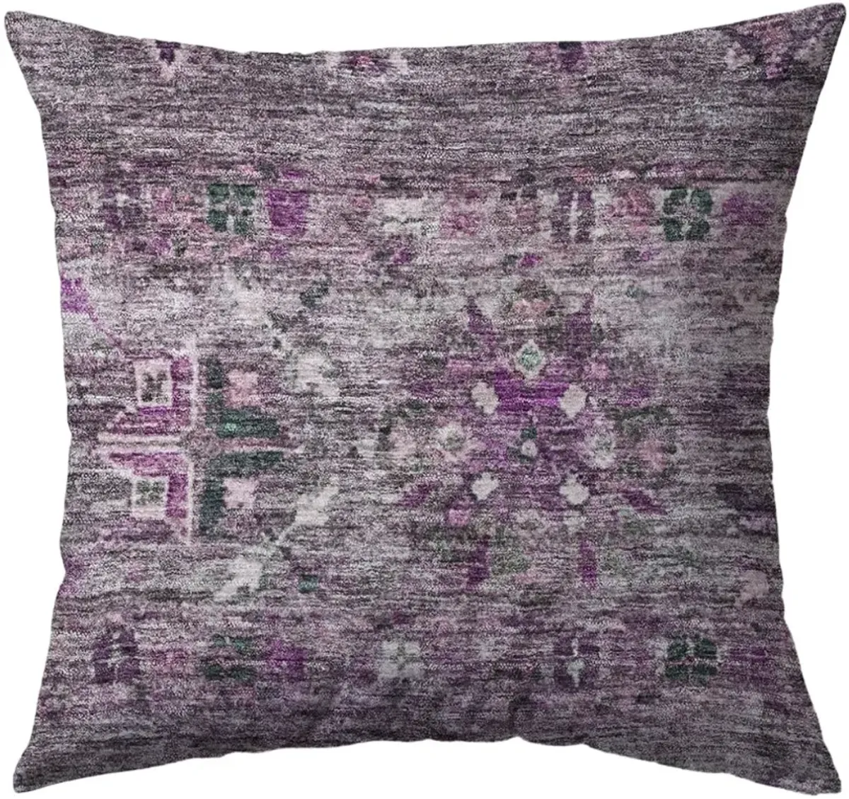 Dalyn Rug Company Karaj Purple 18"x18" Throw Pillow