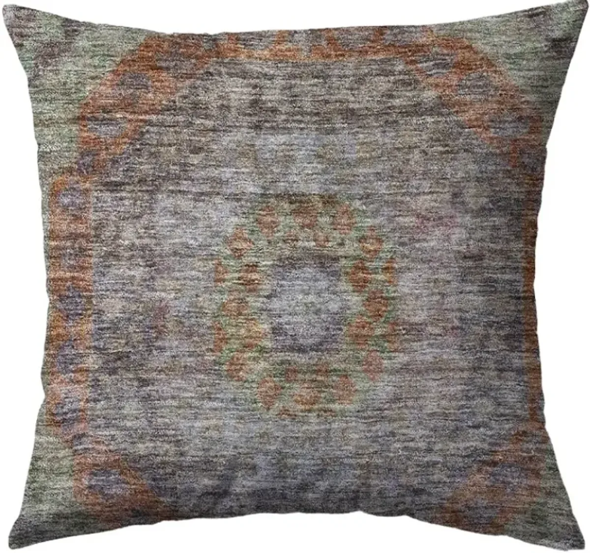 Dalyn Rug Company Karaj Paprika 18"x18" Throw Pillow