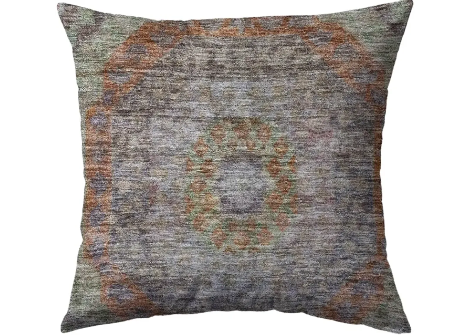 Dalyn Rug Company Karaj Paprika 22"x22" Throw Pillow