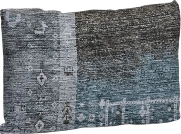 Dalyn Rug Company Karaj Blue 14"x20" Style 6 Throw Pillow
