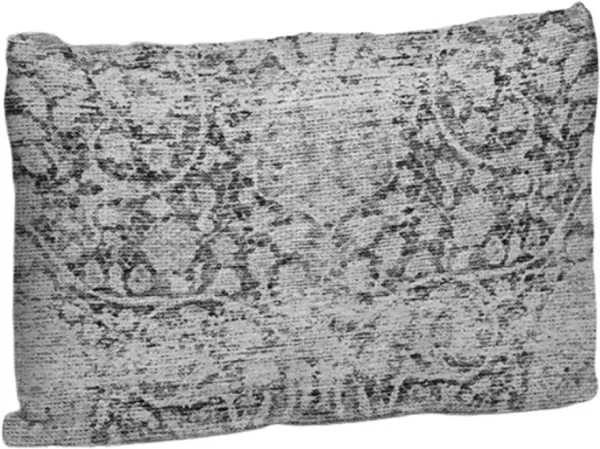 Dalyn Rug Company Karaj Gray 14"x20" Style 2 Throw Pillow