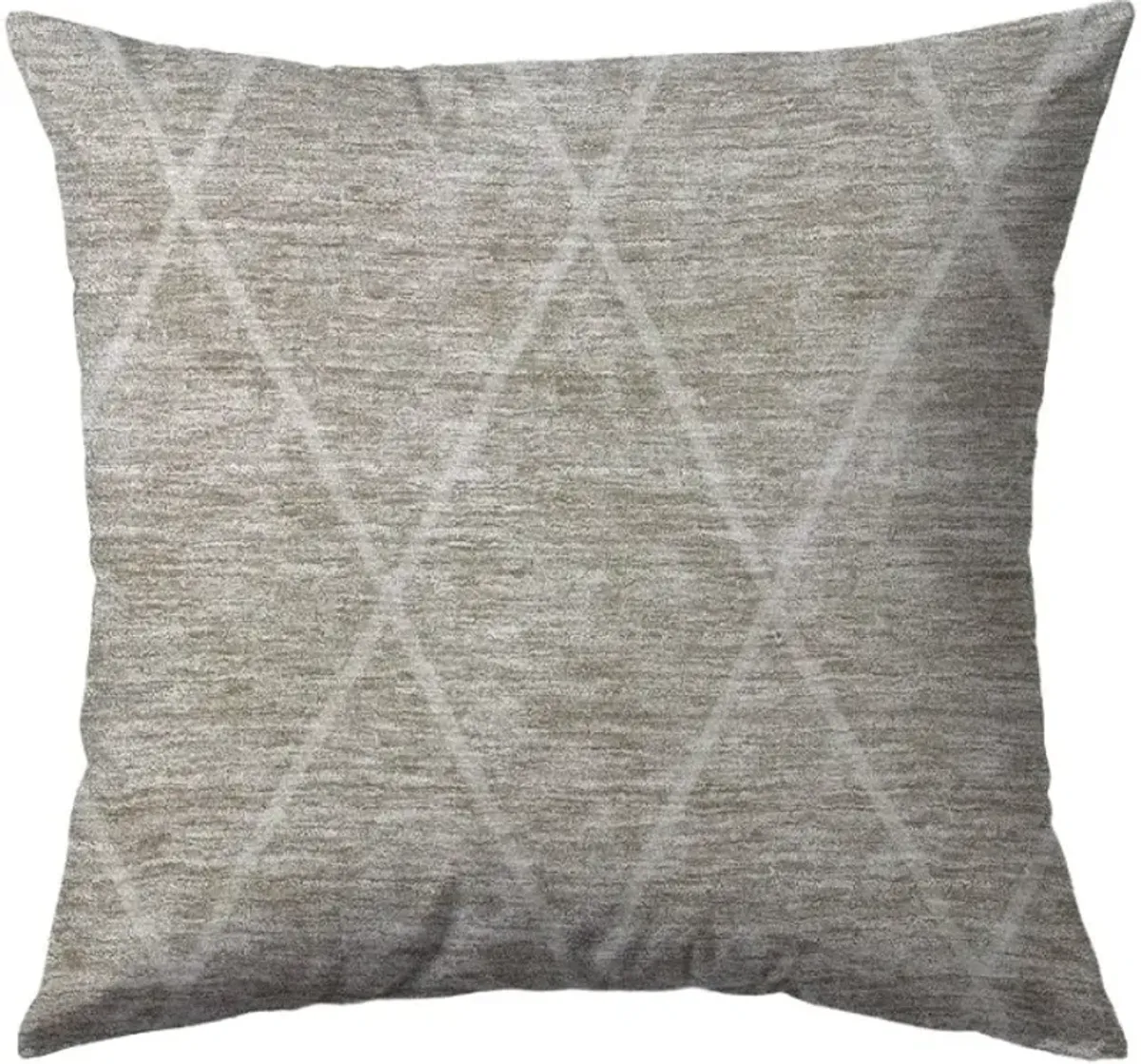 Dalyn Rug Company Lazio Taupe 18"x18" Throw Pillow