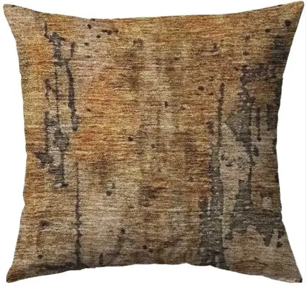 Dalyn Rug Company Nouveau Copper 18"x18" Throw Pillow