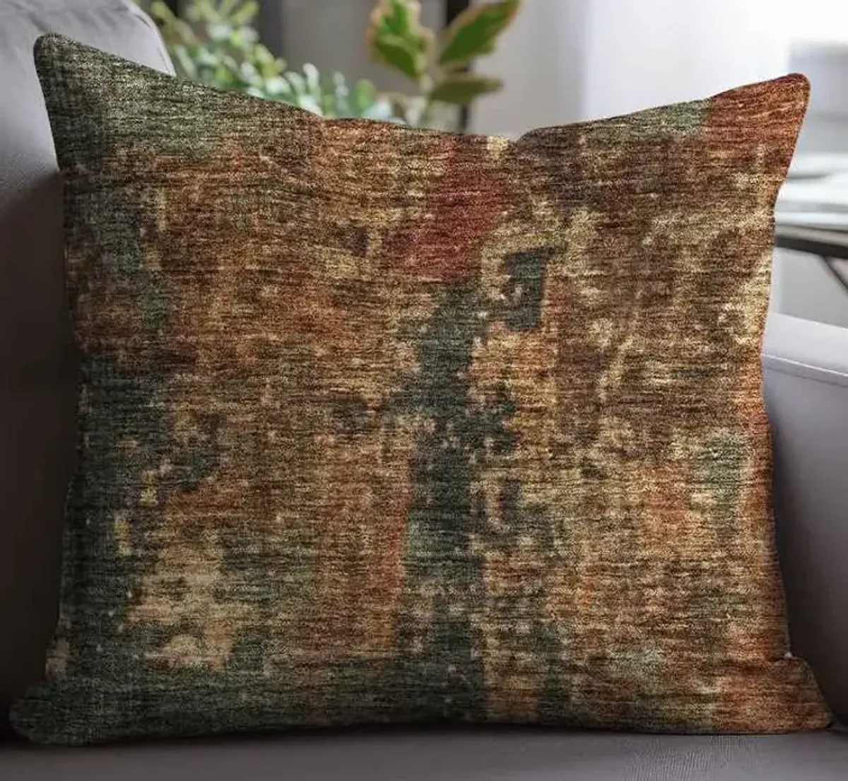 Dalyn Rug Company Nouveau Sage 22"x22" Throw Pillow