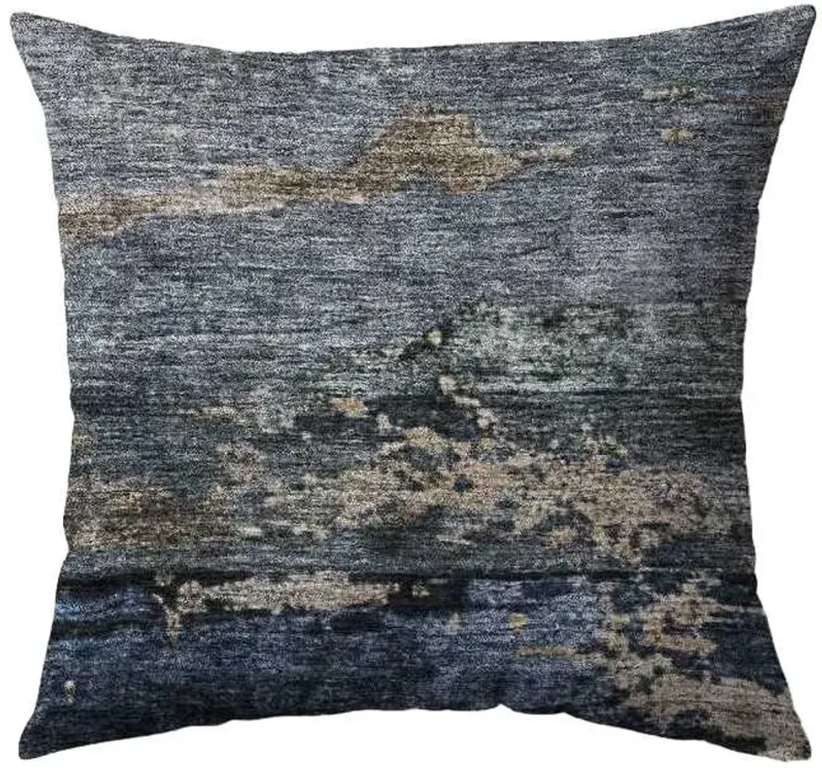 Dalyn Rug Company Nouveau Navy 18"x18" Throw Pillow