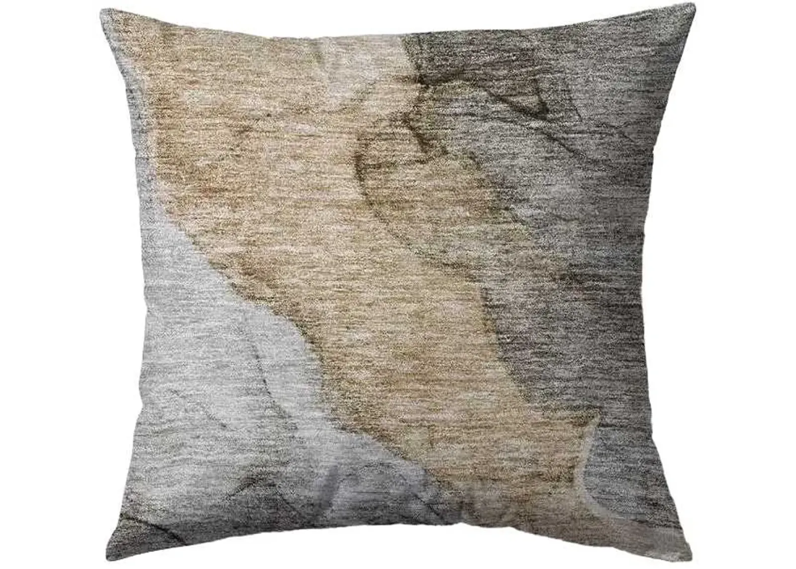 Dalyn Rug Company Odyssey Taupe 22"x22" Style 3 Throw Pillow