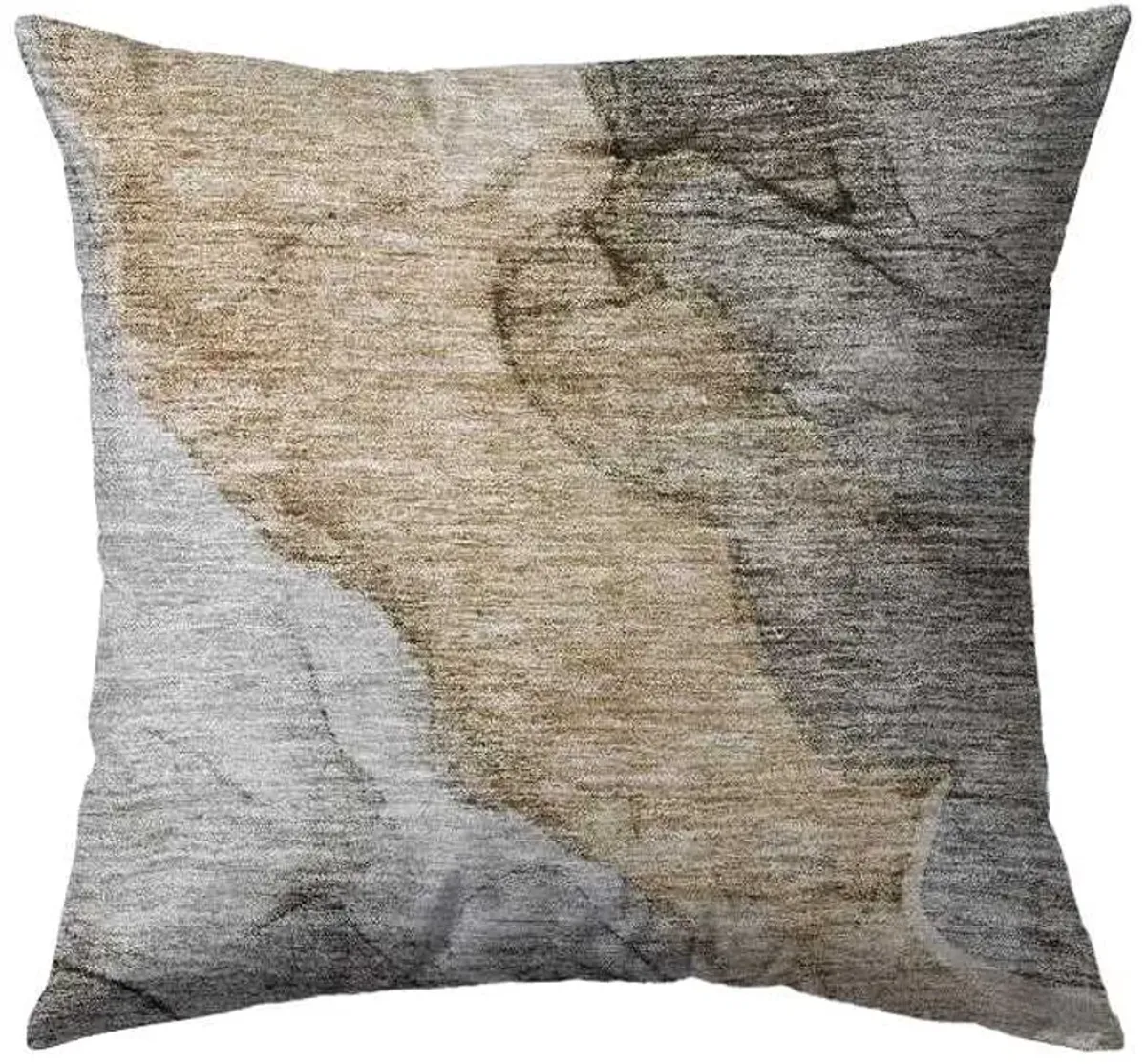 Dalyn Rug Company Odyssey Taupe 22"x22" Style 3 Throw Pillow