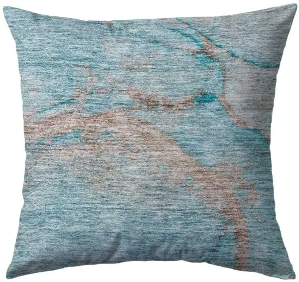 Dalyn Rug Company Odyssey Teal 22"x22" Style 2 Throw Pillow