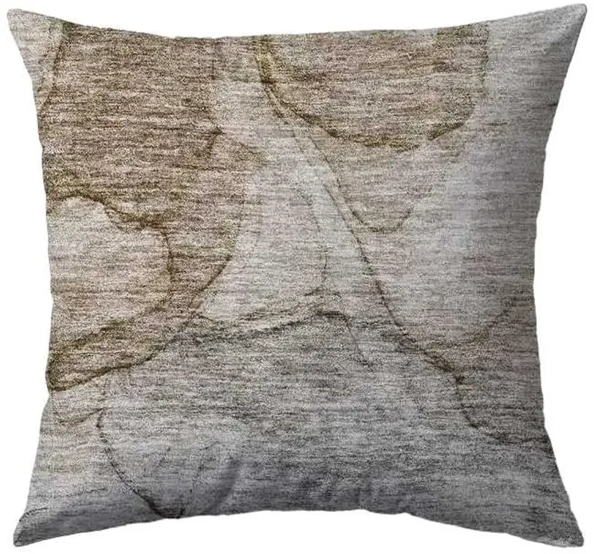 Dalyn Rug Company Odyssey Brown 22"x22" Throw Pillow