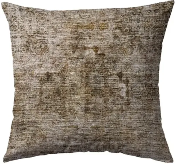 Dalyn Rug Company Trevi Taupe 18"x18" Style 3 Throw Pillow