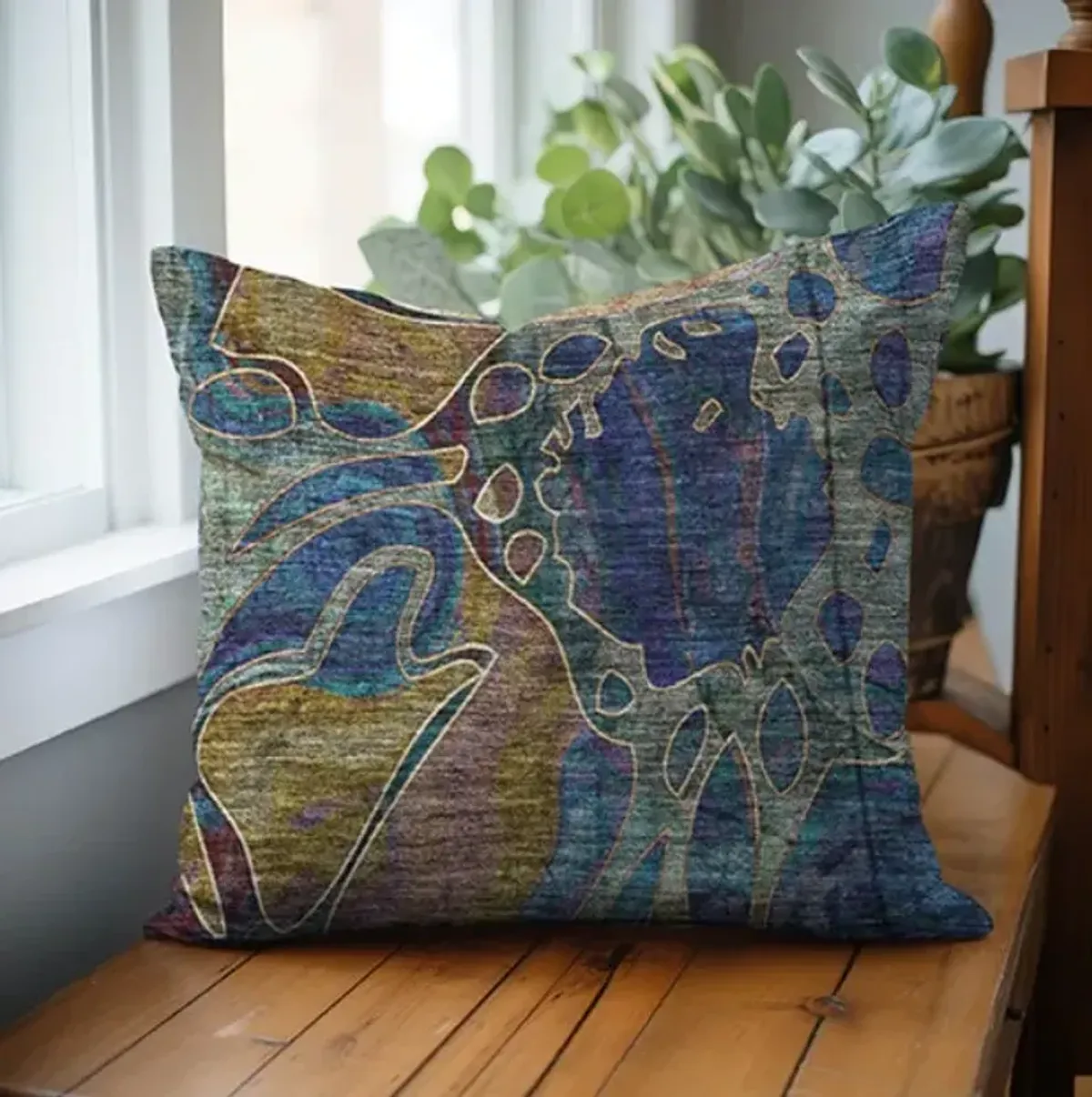 Dalyn Rug Company Trevi Beige 22"x22" Style 1 Throw Pillow
