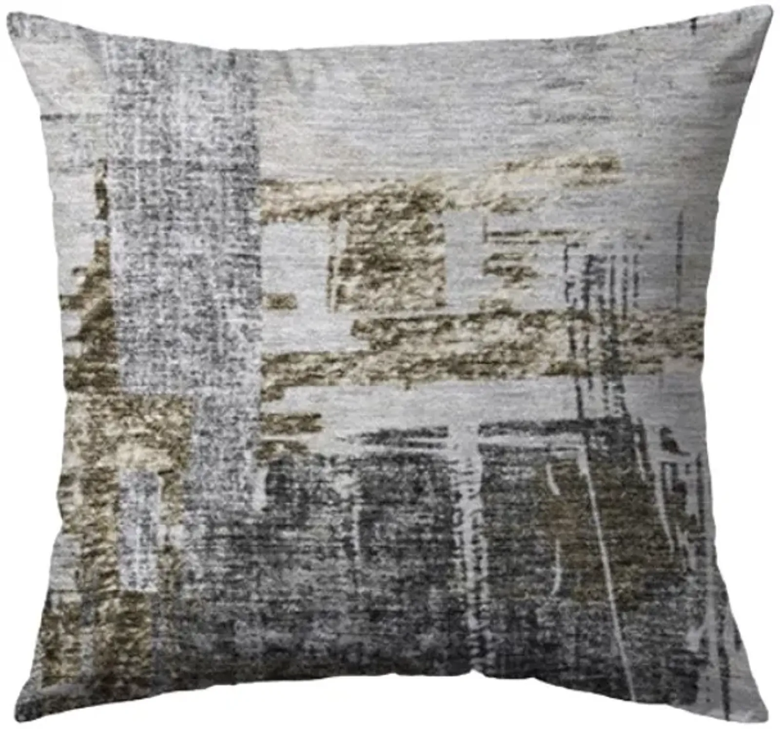 Dalyn Rug Company Trevi Gray 18"x18" Style 4 Throw Pillow