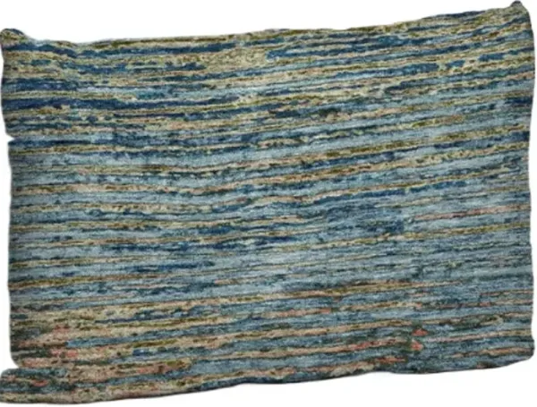 Dalyn Rug Company Trevi Denim 14"x20" Throw Pillow