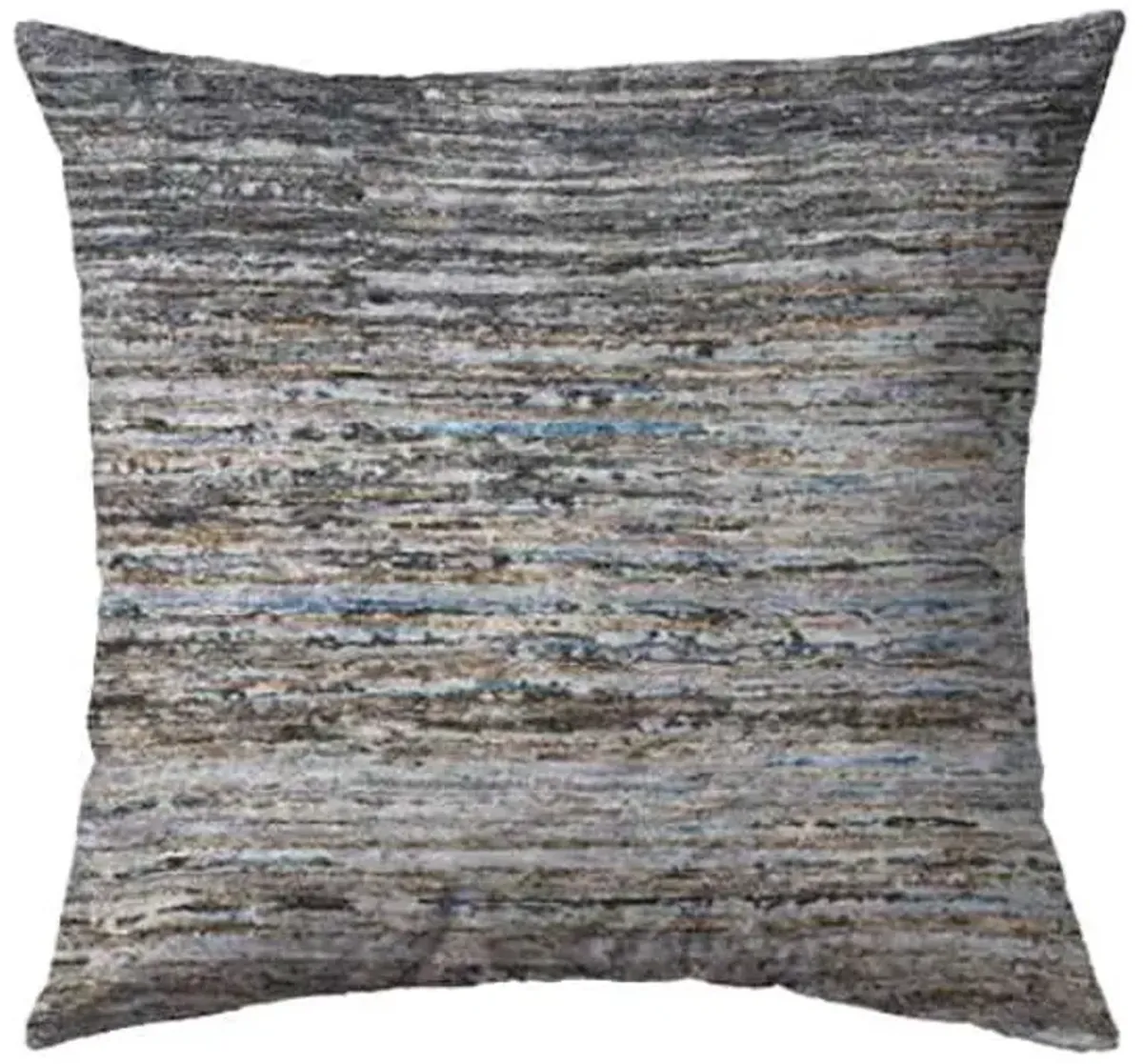 Dalyn Rug Company Trevi Pewter 18"x18" Style 2 Throw Pillow