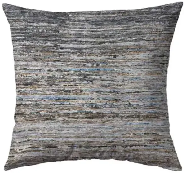 Dalyn Rug Company Trevi Pewter 18"x18" Style 2 Throw Pillow