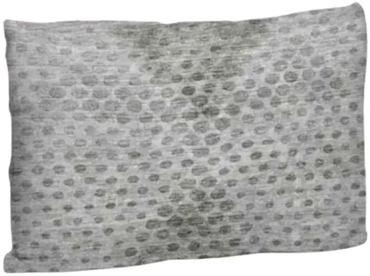 Dalyn Rug Company Trevi Gray 14"x20" Style 3 Throw Pillow