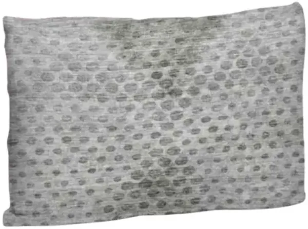 Dalyn Rug Company Trevi Gray 14"x20" Style 3 Throw Pillow