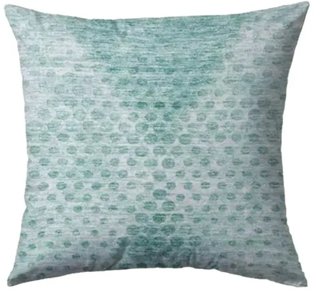 Dalyn Rug Company Trevi Teal 18"x18" Style 3 Throw Pillow