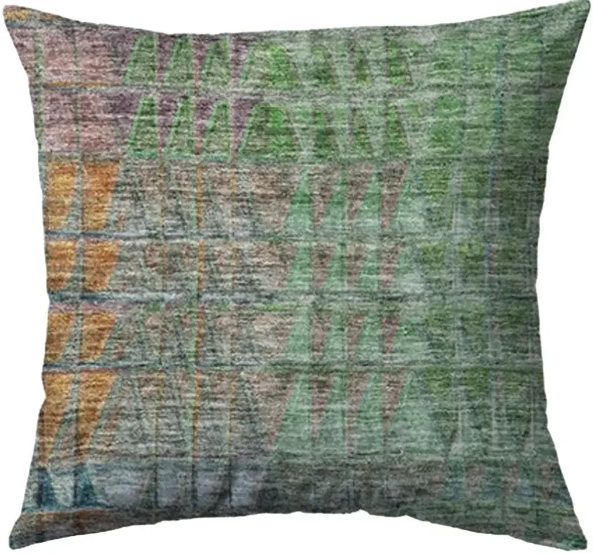 Dalyn Rug Company Trevi Green 18"x18" Style 2 Throw Pillow