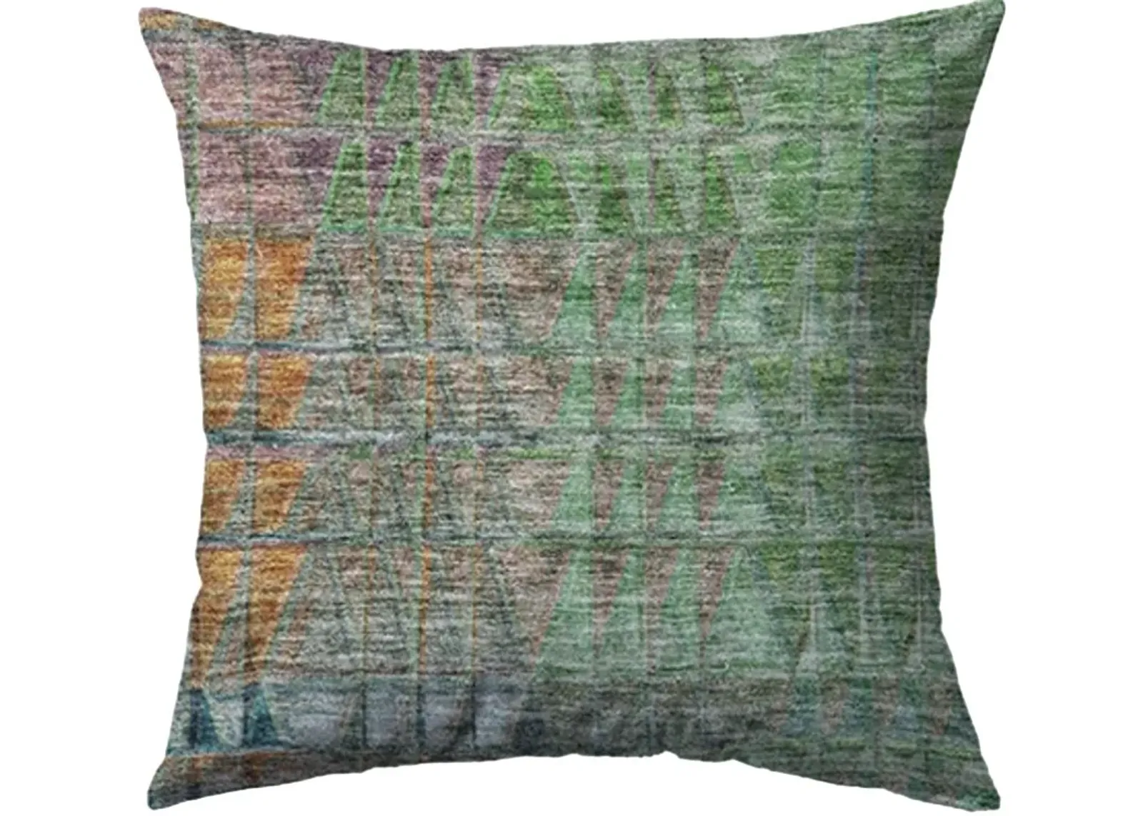 Dalyn Rug Company Trevi Green 18"x18" Style 2 Throw Pillow