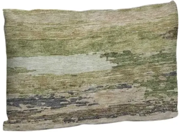 Dalyn Rug Company Trevi Olive 14"x20" Throw Pillow