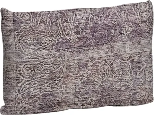 Dalyn Rug Company Burano Plum 14"x20" Feather Throw Pillow