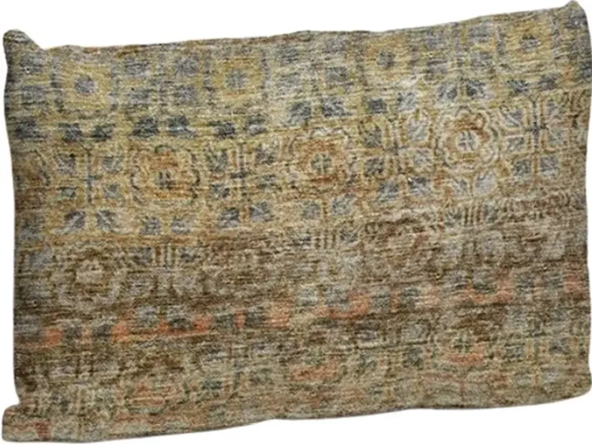Dalyn Rug Company Burano Wheat 14"x20" Style 1 Feather Throw Pillow
