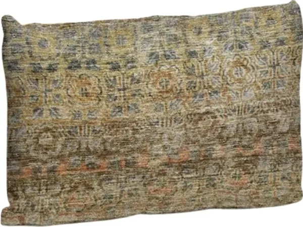 Dalyn Rug Company Burano Wheat 14"x20" Style 1 Feather Throw Pillow
