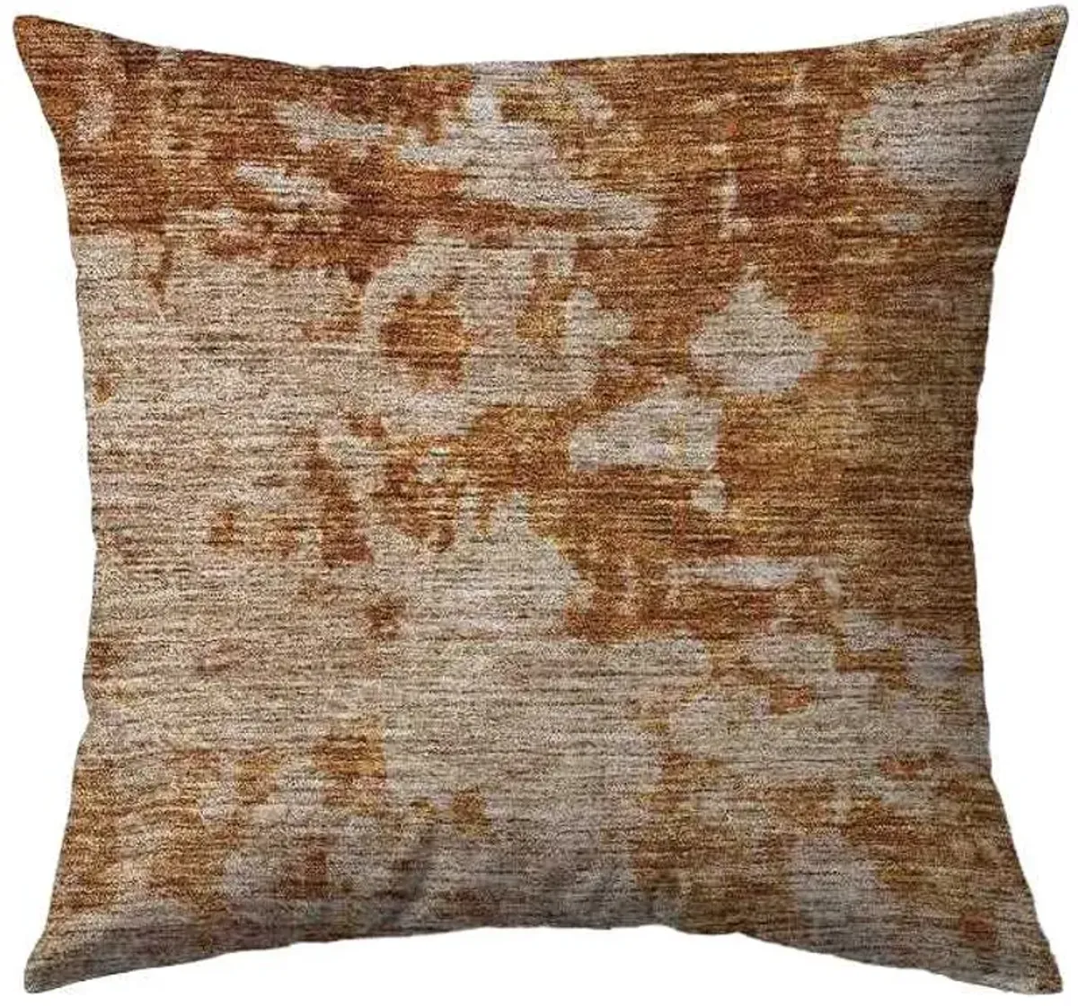 Dalyn Rug Company Burano Copper 18"x18" Feather Throw Pillow