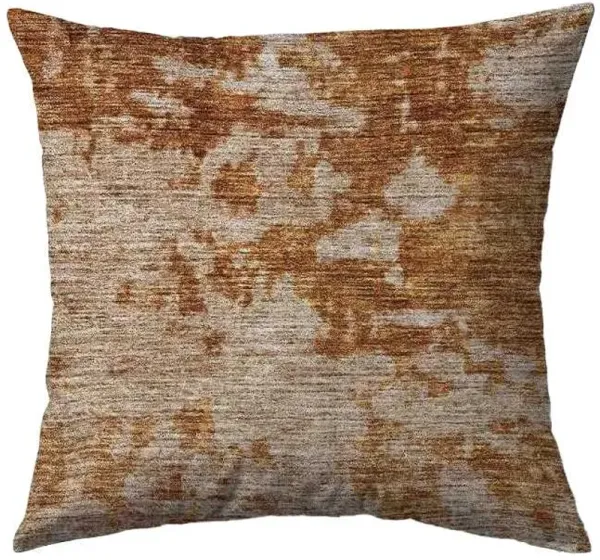 Dalyn Rug Company Burano Copper 22"x22" Feather Throw Pillow