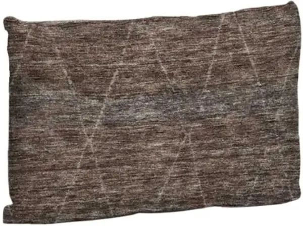 Dalyn Rug Company Burano Coffee 14"x20" Feather Throw Pillow