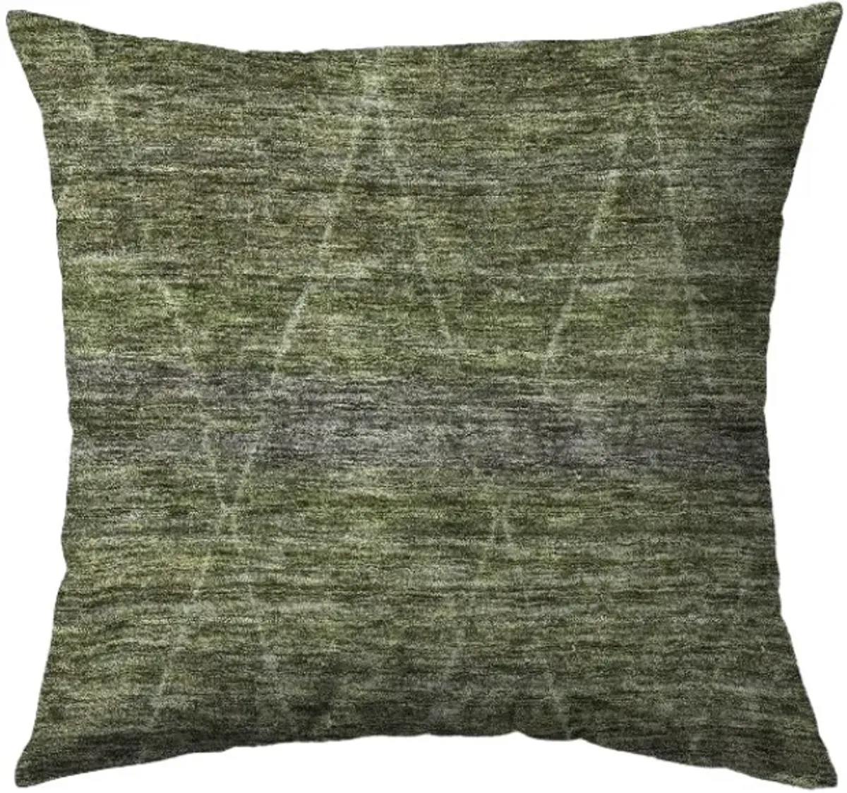 Dalyn Rug Company Burano Olive 18"x18" Style 1 Feather Throw Pillow