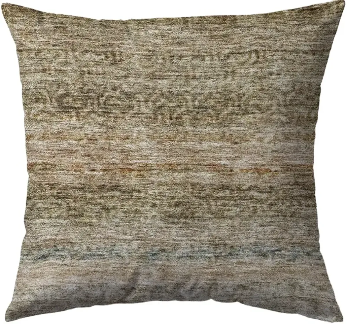 Dalyn Rug Company Burano Copper 18"x18" Style 2 Feather Throw Pillow