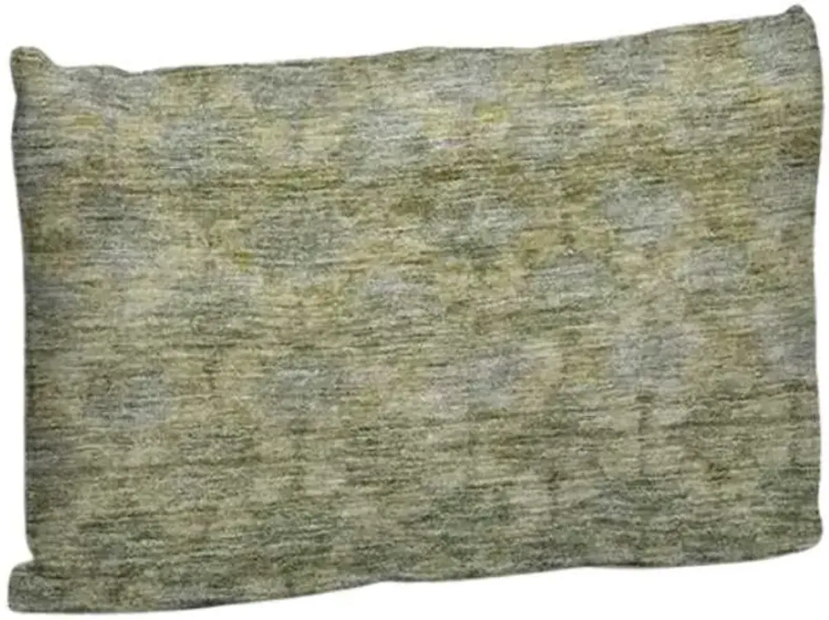 Dalyn Rug Company Burano Aloe 14"x20" Style 3 Feather Throw Pillow