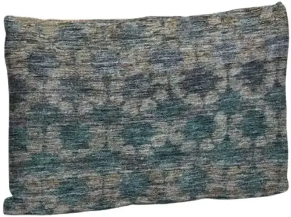 Dalyn Rug Company Burano Blue 14"x20" Style 2 Feather Throw Pillow