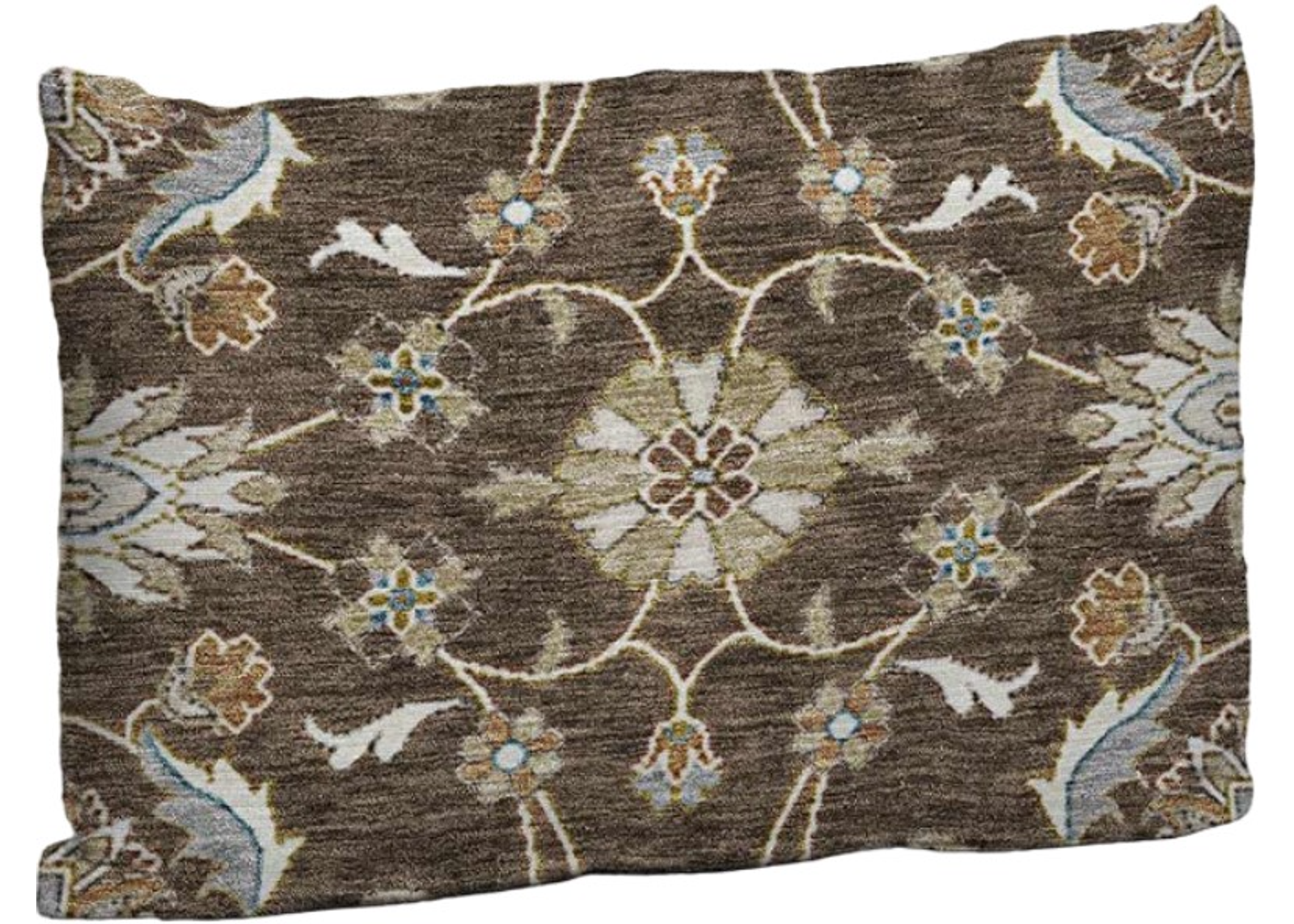 Dalyn Rug Company Hatay Chocolate 14"x20" Style 1 Feather Throw Pillow