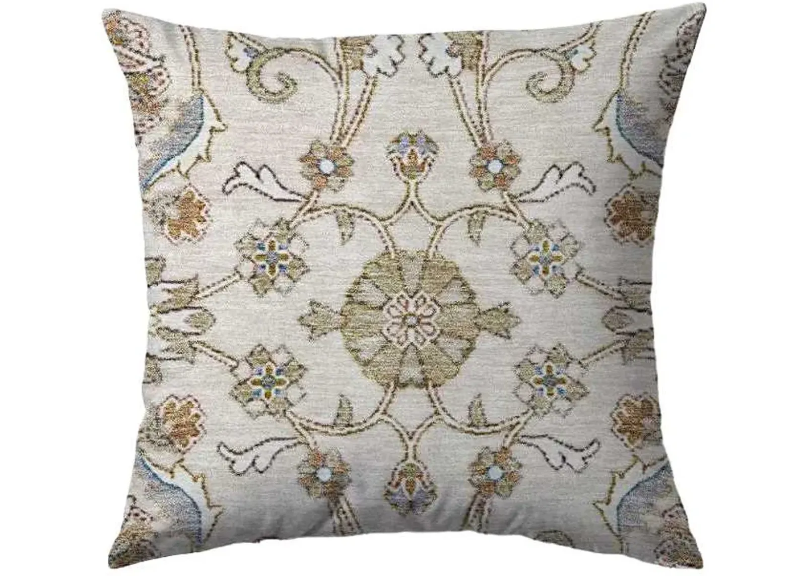 Dalyn Rug Company Hatay Ivory 18"x18" Feather Throw Pillow