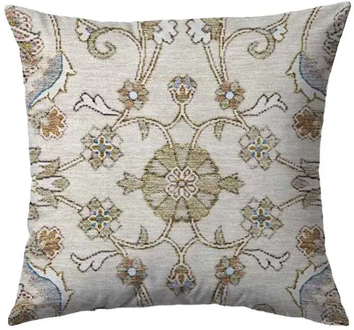 Dalyn Rug Company Hatay Ivory 18"x18" Feather Throw Pillow