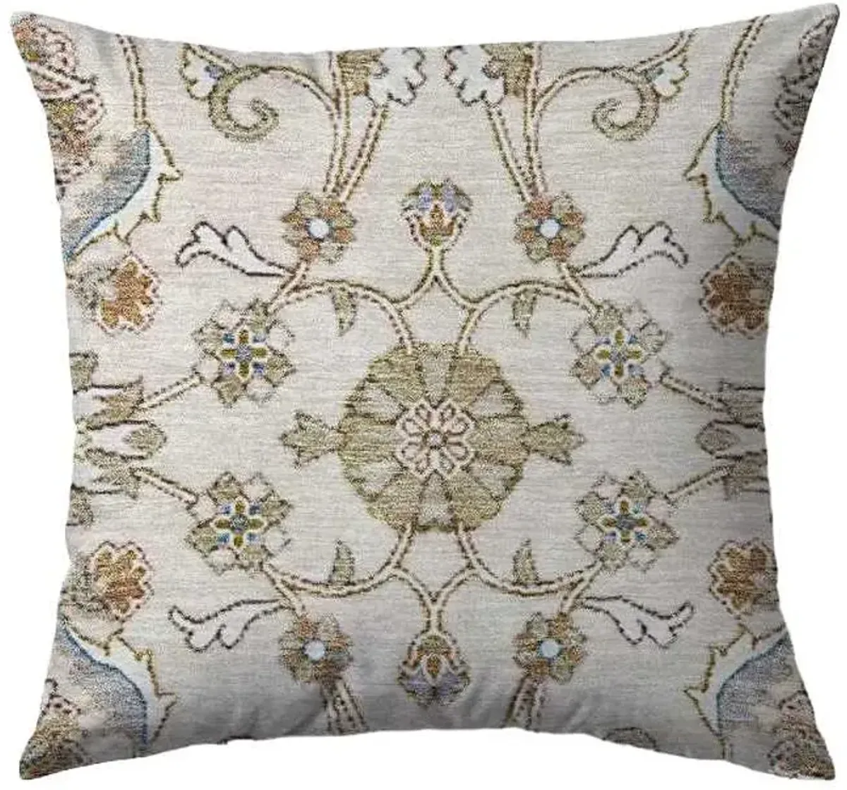 Dalyn Rug Company Hatay Ivory 22"x22" Feather Throw Pillow