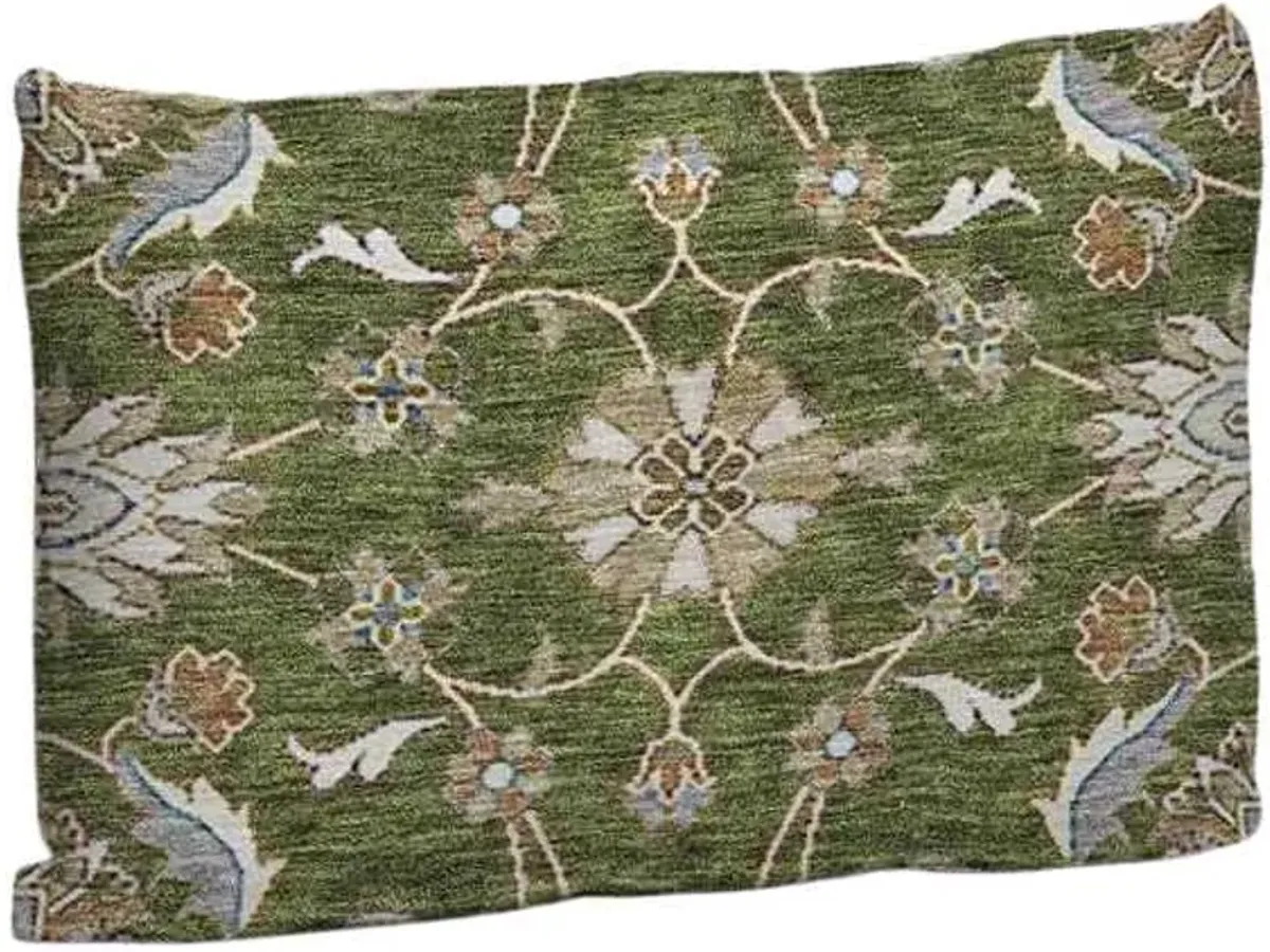 Dalyn Rug Company Hatay Olive 14"x20" Feather Throw Pillow